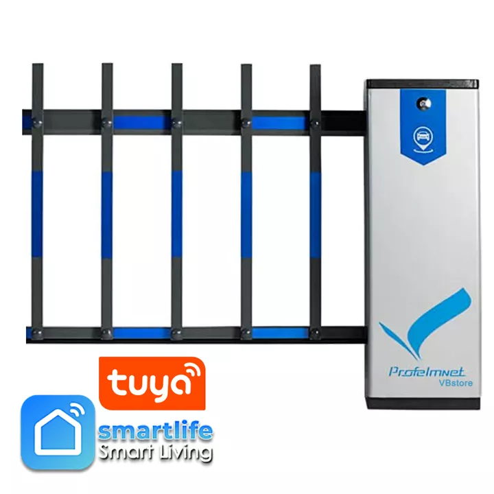 PROFELMNET Fast-Park FENSE 24V | Μπάρα διέλευσης με κοντάρι 4,5 m και πλέγμα