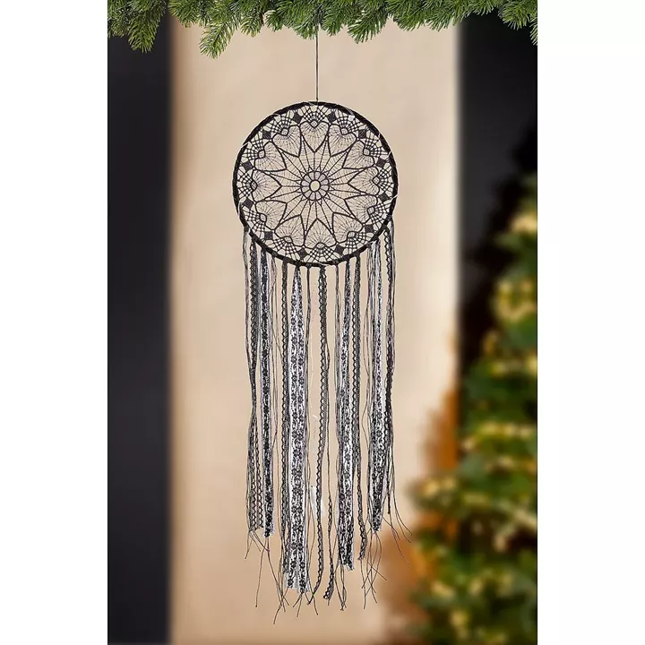 Διακοσμητικό Κρεμαστό ArteLibre Μάτι Φωτιζόμενο LED Μαύρο Ύφασμα 0.5x26x86cm