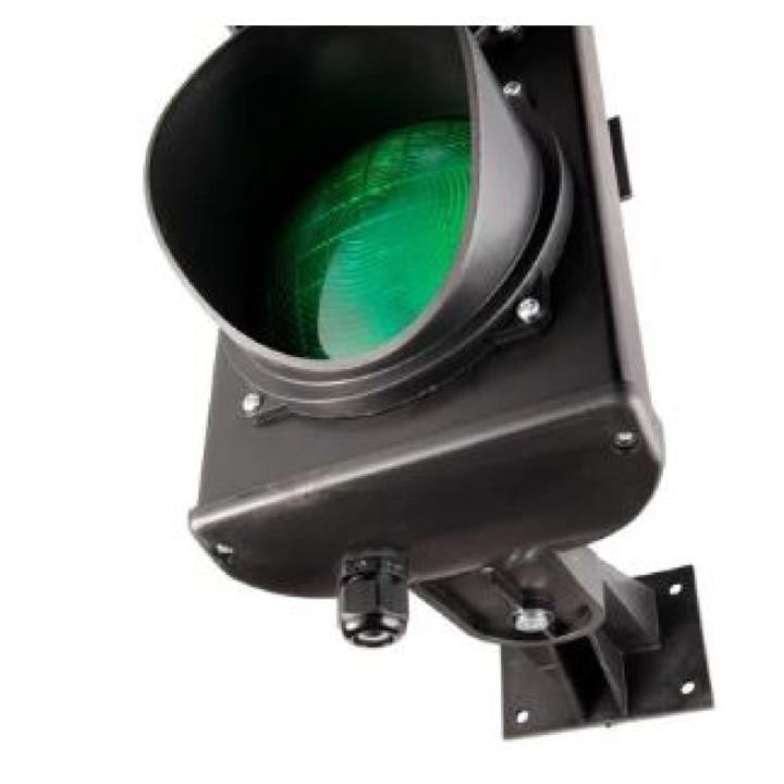 Φωτεινός σηματοδότης δύο πεδίων διαμέτρου 120mm σε κόκκινο - πράσινο χρώμα ASF2RV