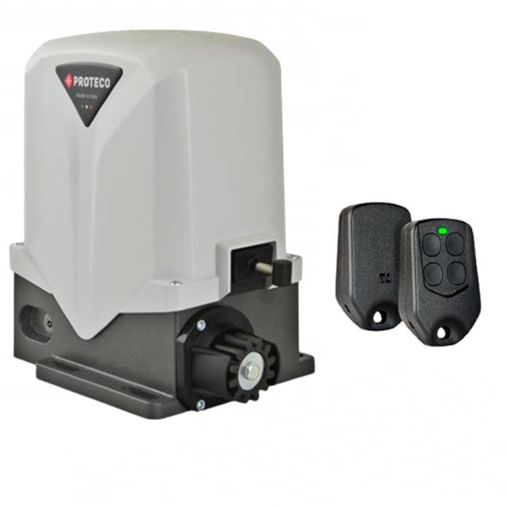 PROTECO Mover 800 με 1 τηλεχειριστήριο | Μηχανισμός συρόμενης γκαραζόπορτας 230V έως 800kg
