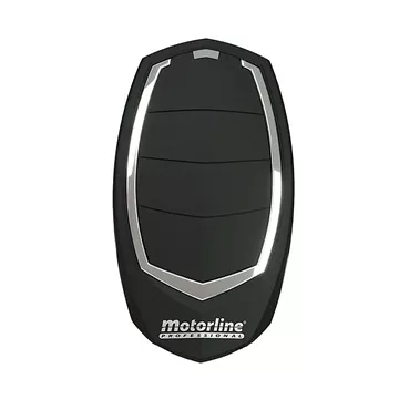 Τηλεχειριστήριο Motorline FALK Black 4 πλήκτρων 433,92 MHz rolling code VBstore EN, Motorline FALK Black 4-button remote 433.92 MHz rolling code VBstore
