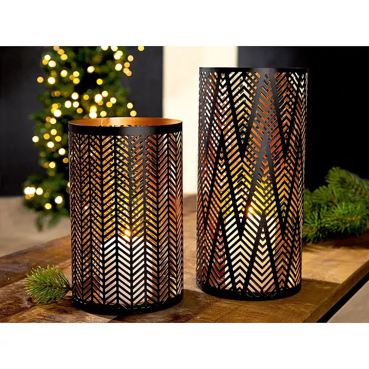 Φανάρι ArteLibre Μαύρο Μέταλλο 26.5cm