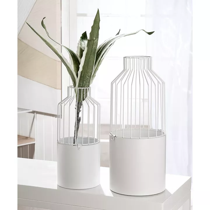 Κασπώ ArteLibre Λευκό Μέταλλο 35cm