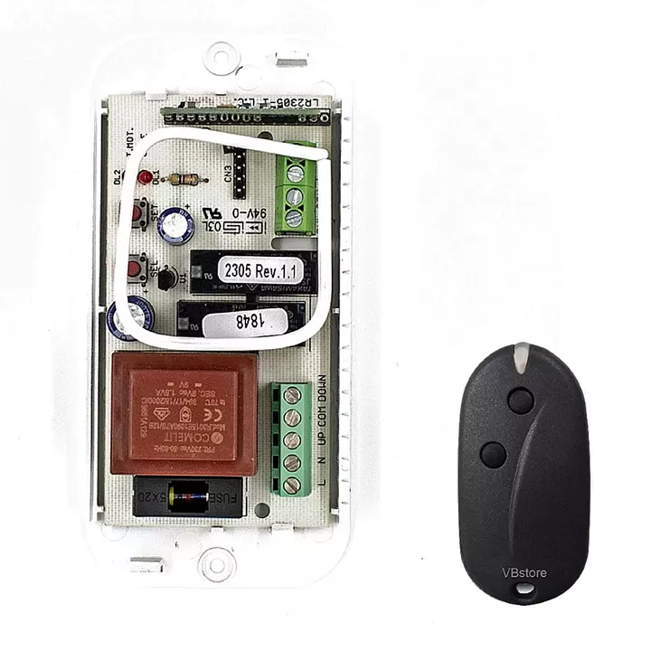 SEAV LRS 2137 NEW με 1 χειριστήριο | Πίνακας ελέγχου ρολών 230Vac έως 500W