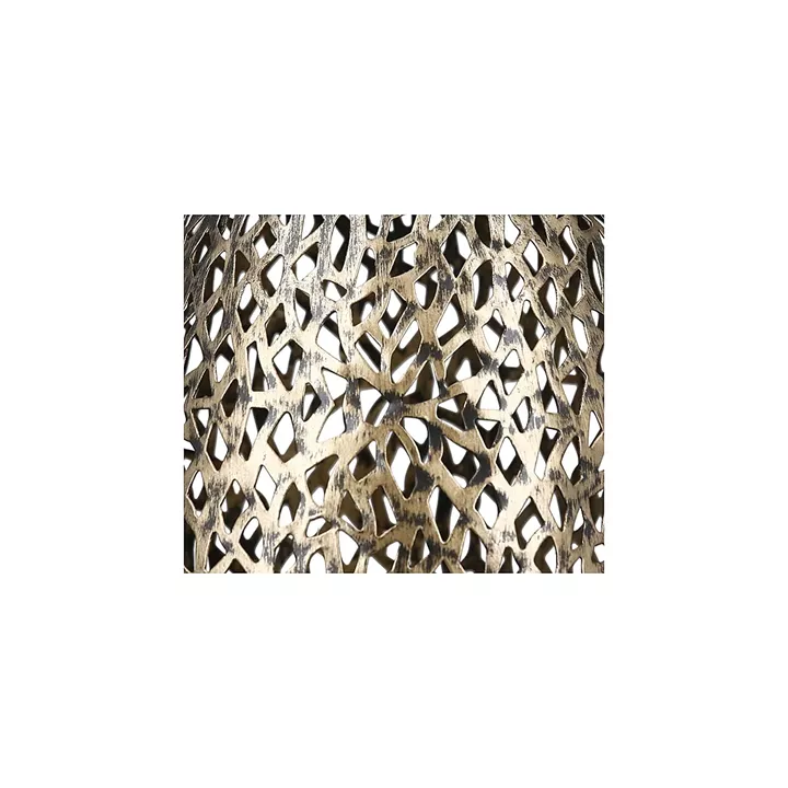 Βάζο ArteLibre Αντικέ Χρυσό Μέταλλο 21x80x10cm