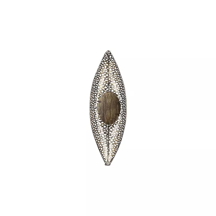 Βάζο ArteLibre Αντικέ Χρυσό Μέταλλο 21x80x10cm