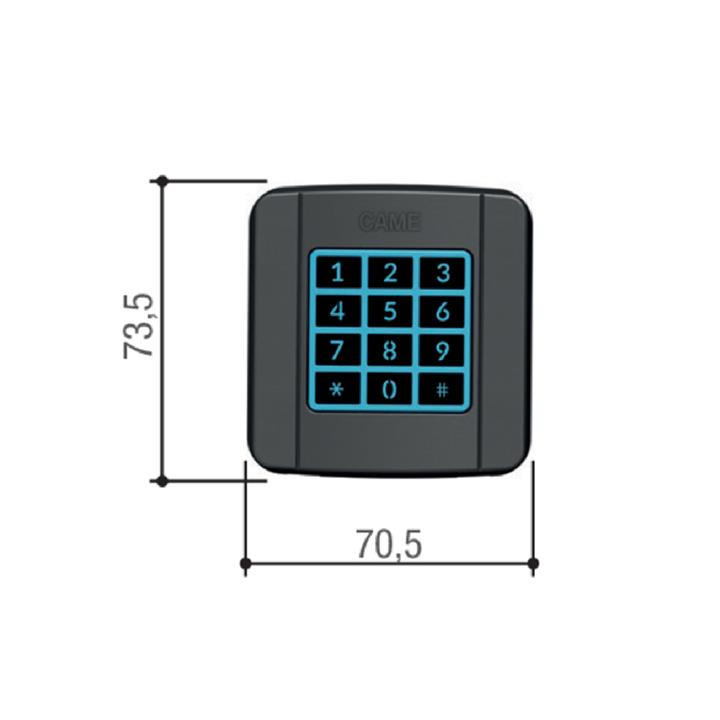 CAME KIT TRANSPODER SELECTOR Ενσύρματος αναγνώστής καρτών πρόσβασης