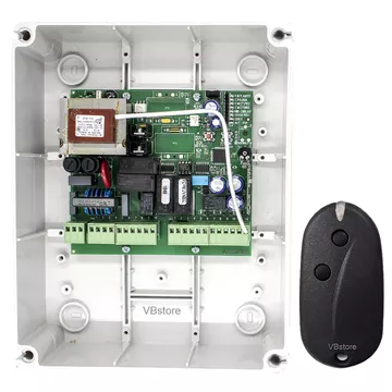 SEAV LRS 2150 πίνακας 230Vac για ανοιγόμενη γκαραζόπορτα έως 500W με 1 τηλεχειριστήριο RS2N