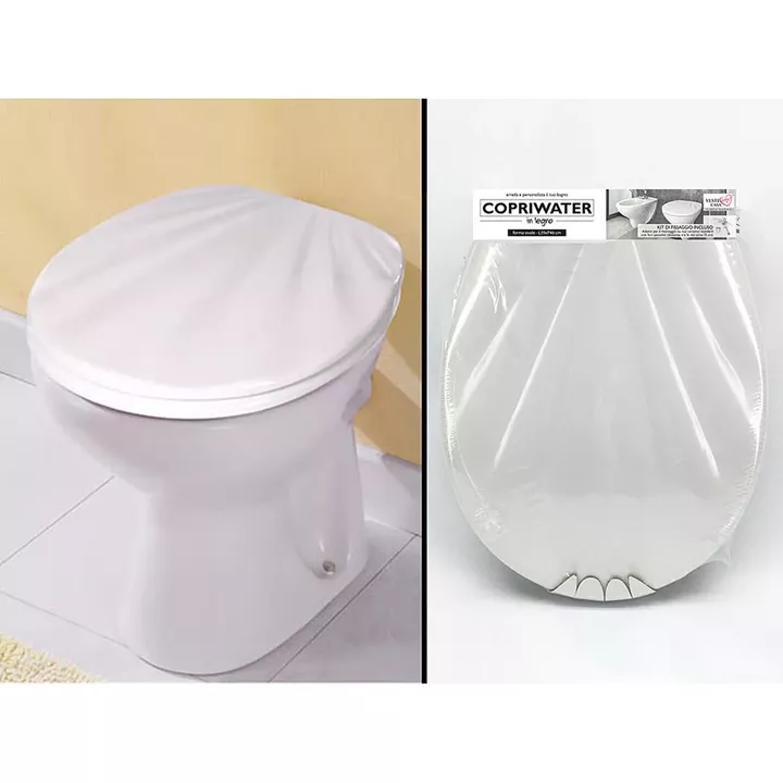 Καπάκι Λεκάνης Λευκό Ξύλο 46x39cm