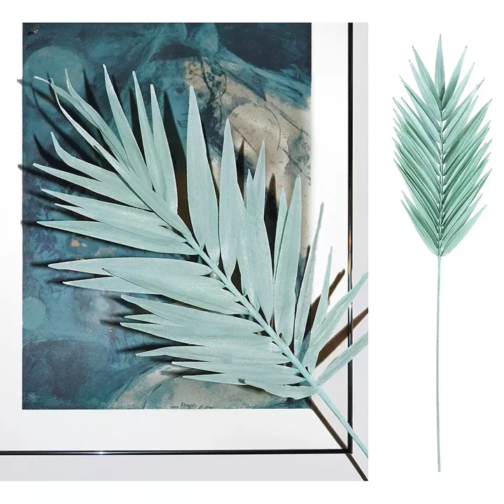 Κλαδί ArteLibre Τεχνητό Μπλε/Πράσινο 5x34x110cm