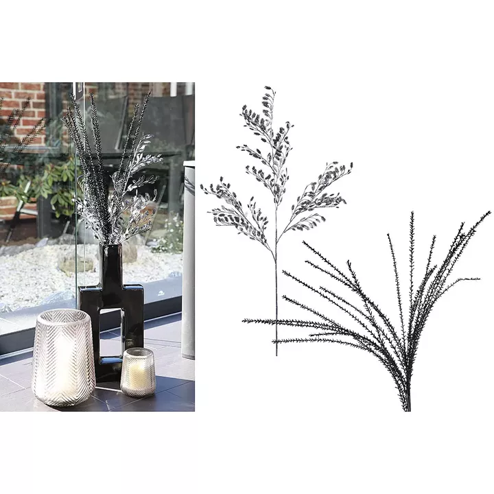 Φυτό ArteLibre Τεχνητό Μαύρο Foam 9x9x121cm