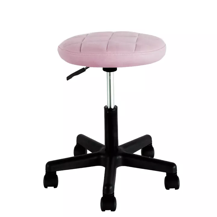 Σκαμπό Γραφείου ArteLibre THESTIA Ροζ Ύφασμα 36.5x37.5x43-54.5cm