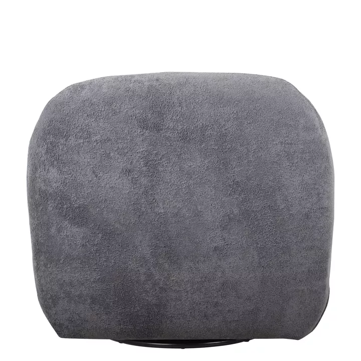 Πολυθρόνα Περιστρεφόμενη ArteLibre METIS Γκρι Ύφασμα 83x87x75cm