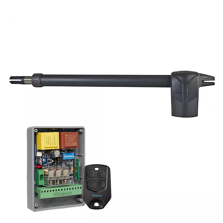 PROTECO Aster 4 | Μοτέρ με μπράτσο για ανοιγόμενη γκαραζόπορτα με 1 τηλεχειριστήριο