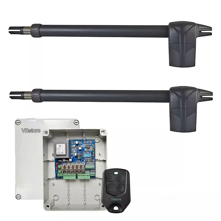 PROTECO Aster 5 | Μοτέρ δίφυλλης ανοιγόμενης γκαραζόπορτας με 1 χειριστήριο