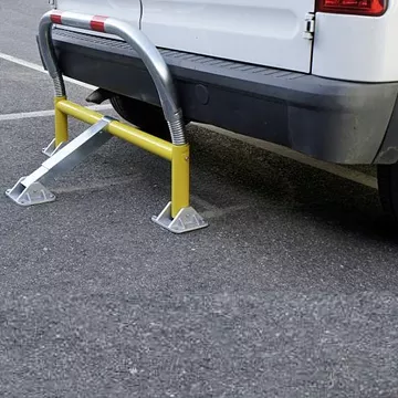 STOPCRASH τρίποδη μπάρα στάθμευσης, Κλείδωμα με ένα σήκωμα, περιλαμβάνονται 3 κλειδιά, VBstore