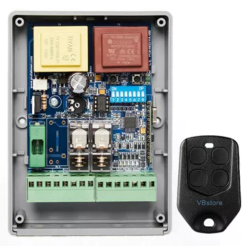 PROFELMNET PSR 3423 πίνακας ελέγχου 110 ή 230V για ρολά και συρόμενη πόρτα rolling code 433,92 MHz έως 1200W με ένα τηλεχειριστήριο