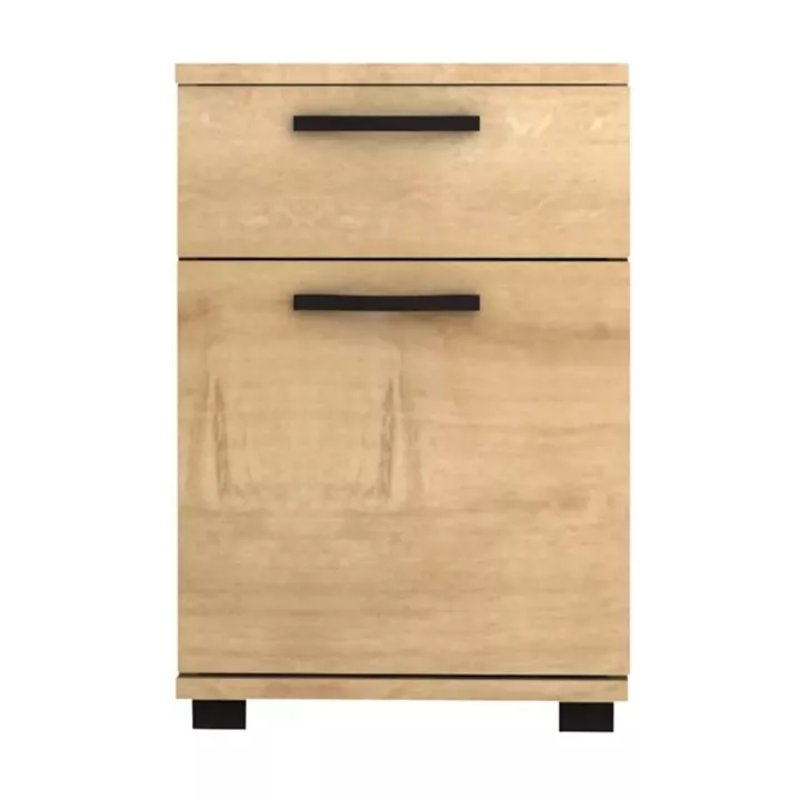 Κομοδίνο Veto Megapap χρώμα φυσικό οξιάς 40x39x57εκ.