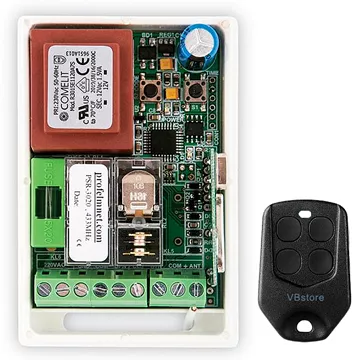 PROFELMNET PSR 3020 πίνακας ρολού 110 ή 230V έως 1200W, κυλιόμενος κωδικός 433,92 MHz, με 1 χειριστήριο PSR-S- 86T