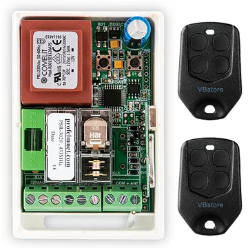 PROFELMNET PSR 3020 πίνακας ρολού 110 ή 230V έως 1000W rolling code 433,92 MHz με δύο τηλεχειριστήρια PSR-S- 86T