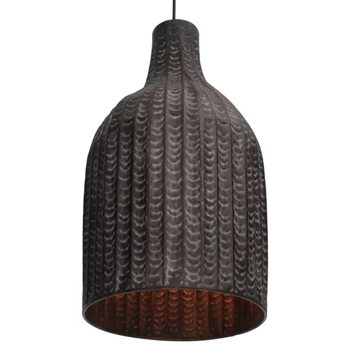 Φωτιστικό Κρεμαστό ArteLibre Μαύρο Μέταλλο 28.5x28.5x37cm