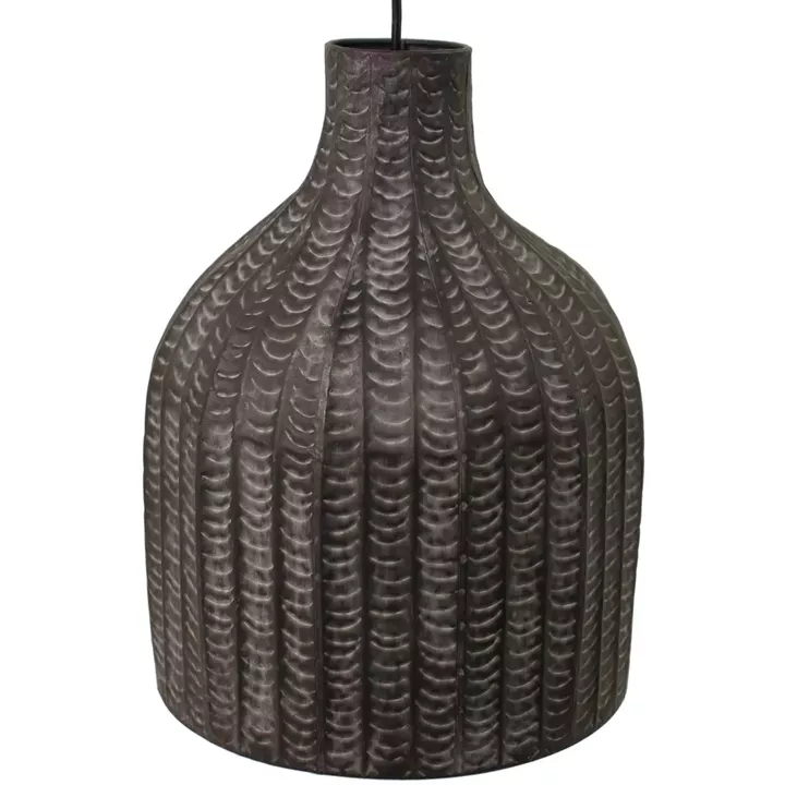 Φωτιστικό Κρεμαστό ArteLibre Μαύρο Μέταλλο 28.5x28.5x37cm