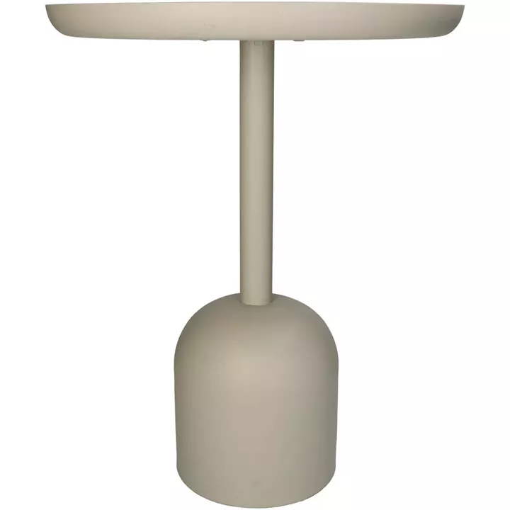 Τραπεζάκι ArteLibre Ιβουάρ Μέταλλο 37x37x46.5cm