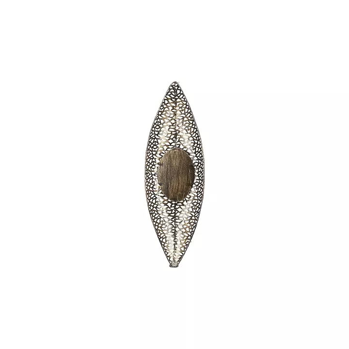 Βάζο ArteLibre Αντικέ Χρυσό Μέταλλο 19x58x7cm