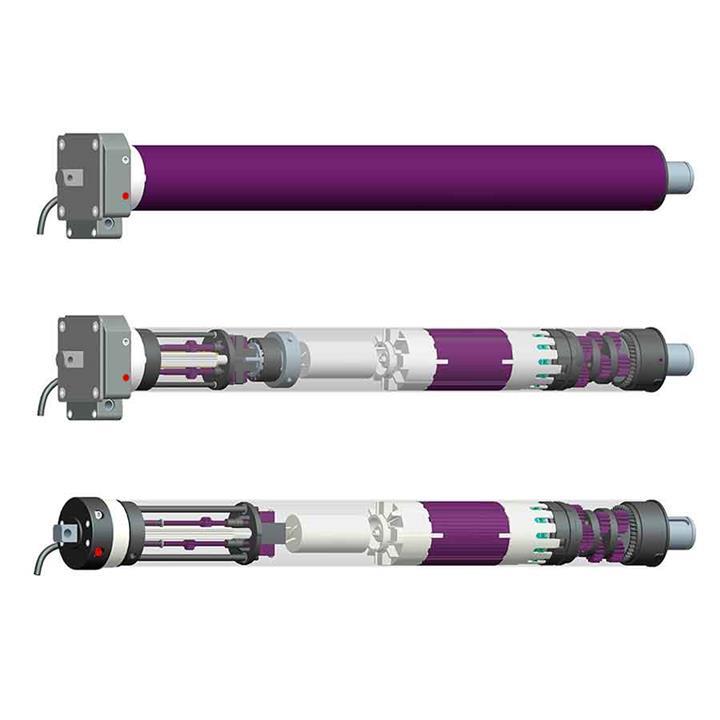 Profelmnet PN59M-140N Σωληνωτό μοτέρ μανιβέλας 140Νm για άξονα Φ76