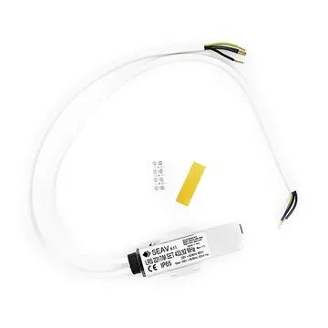 SEAV LRS 2217M πίνακας για ρολά και τέντες 230Vac έως 500W, ενσωματωμένος δέκτης 433,92MHz, έως 20 τηλεχειριστήρια, μικρό μέγεθος για το κουτί ρολού