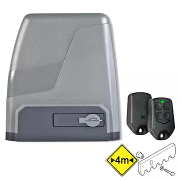 Triton 15 Μοτέρ Συρόμενης Πόρτας με Βάρος έως 1500kg - Σετ με Αυτοματισμό -πλακέτα, 2 τηλεκοντρόλ 