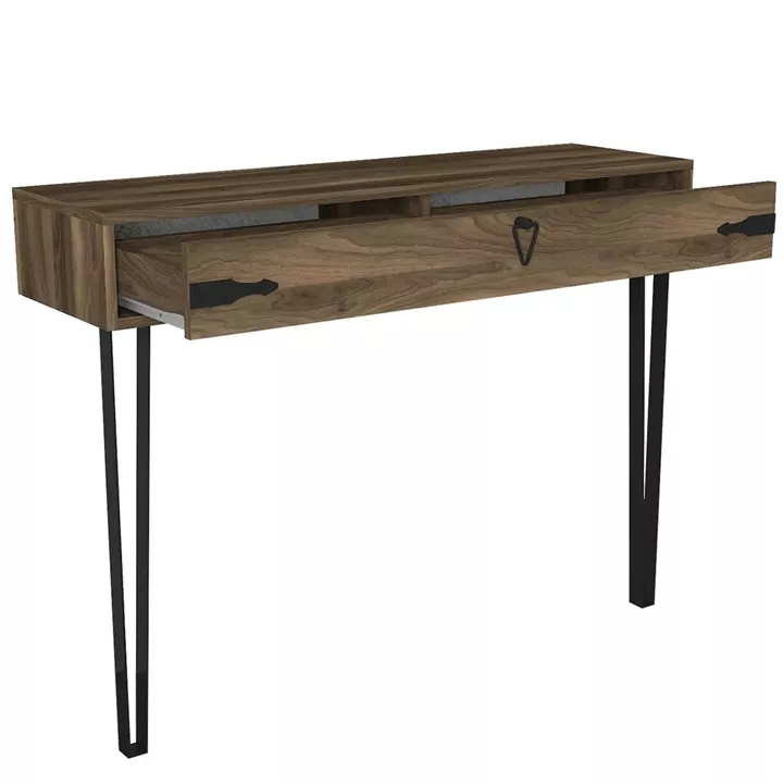 Κονσόλα ArteLibre Thira Καφέ 120x35x90cm