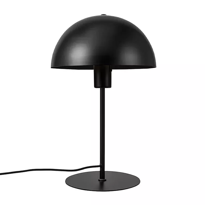 Φωτιστικό επιτραπέζιο Favori Megapap E27 μεταλλικό χρώμα μαύρο Ø25x39εκ.