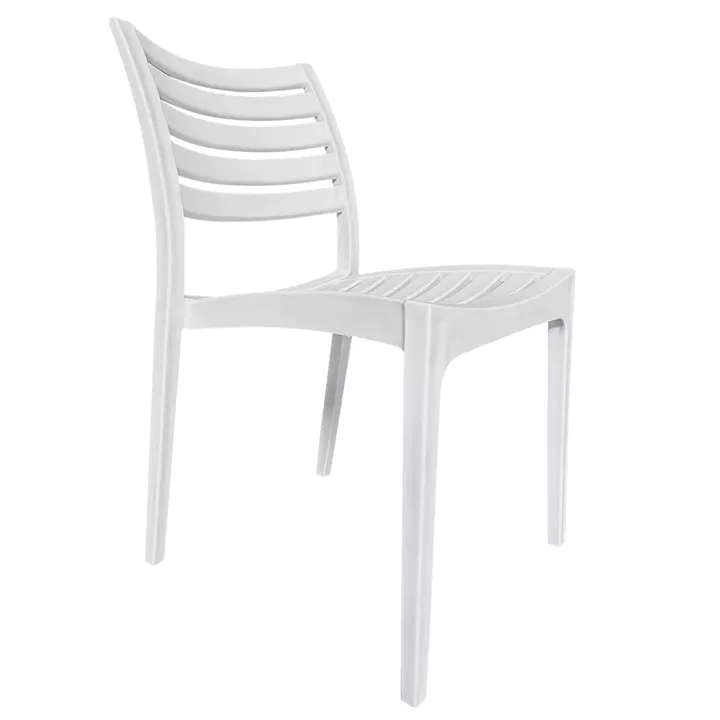 Καρέκλα Κήπου BORA-BORA Λευκό PP 57x46x83cm