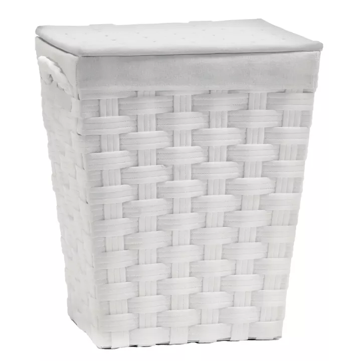 Καλάθι Απλύτων Λευκό 42x32x52cm