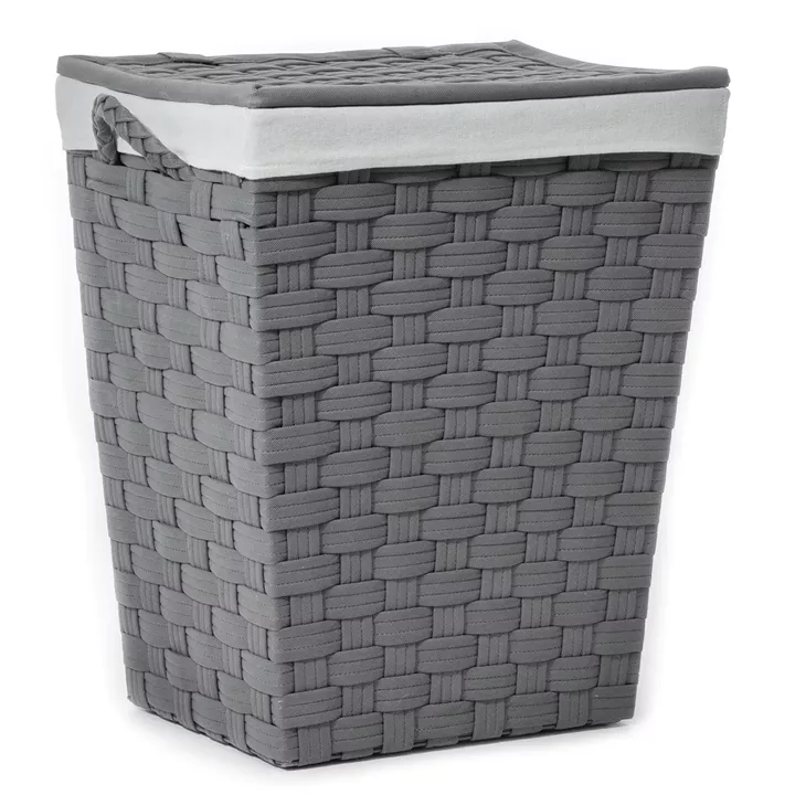 Καλάθι Απλύτων Γκρι 47x37x58cm
