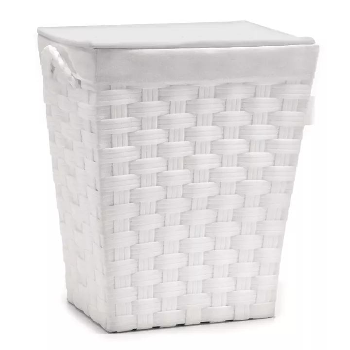 Καλάθι Απλύτων Λευκό 47x37x58cm