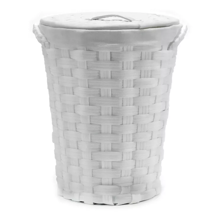 Καλάθι Απλύτων Λευκό Φ43cm