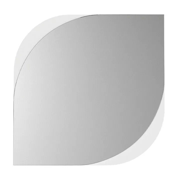 Καθρέπτης τοίχου Lava Μegapap χρώμα λευκό 70x2,2x70εκ.