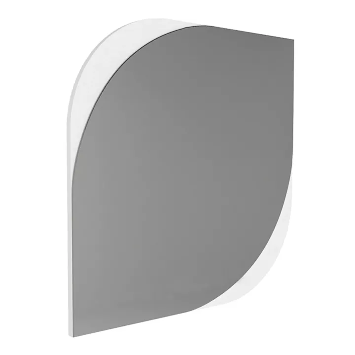 Καθρέπτης τοίχου Lava Μegapap χρώμα λευκό 70x2,2x70εκ.