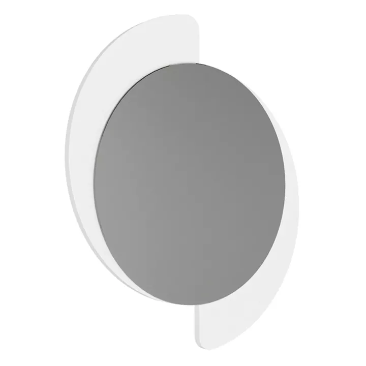 Καθρέπτης τοίχου Sevilla Μegapap χρώμα λευκό 59,2x2,2x69εκ.