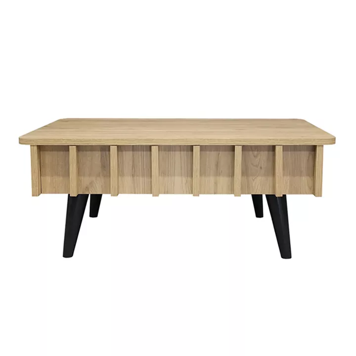 Τραπεζάκι σαλονιού Gemma Megapap χρώμα sepet oak 90x59,6x36,8εκ.