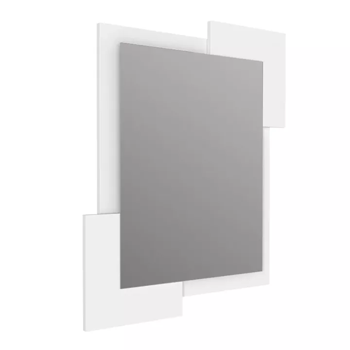 Καθρέπτης τοίχου Selinos Μegapap χρώμα λευκό 65x2,2x85εκ.