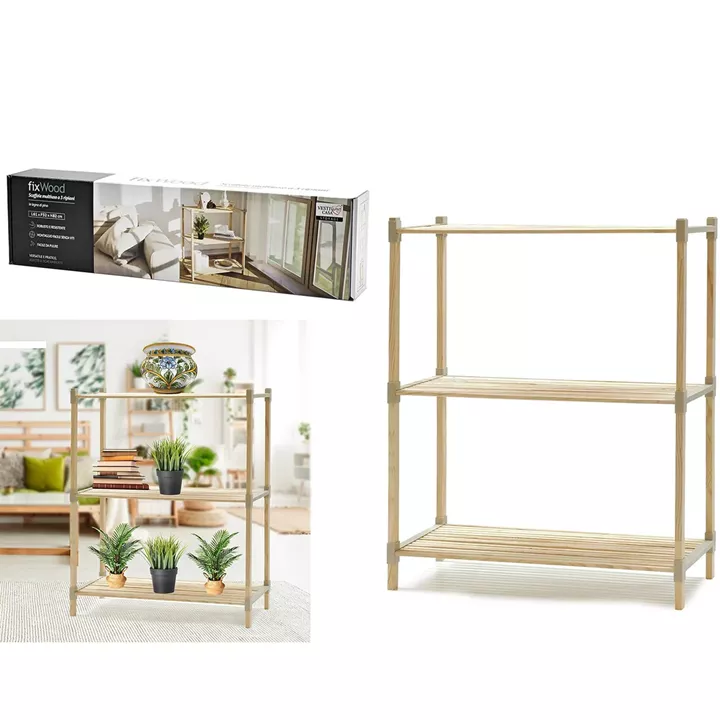 Ραφιέρα ArteLibre ξύλο 66x32x82cm