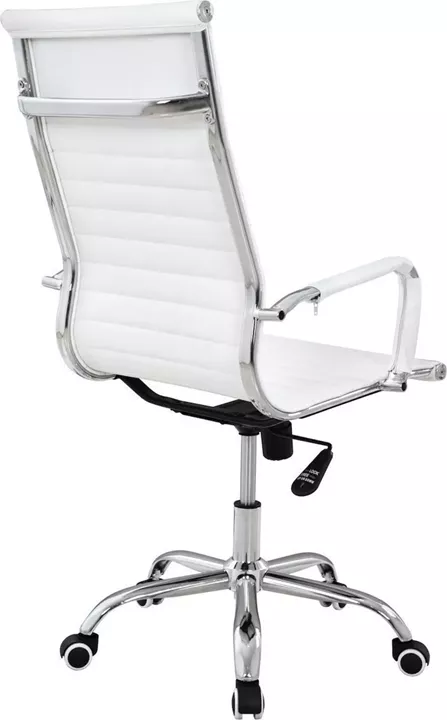 Καρέκλα Γραφείου ArteLibre ΔΙΩΝΗ Λευκό PU 55x60x104-111cm