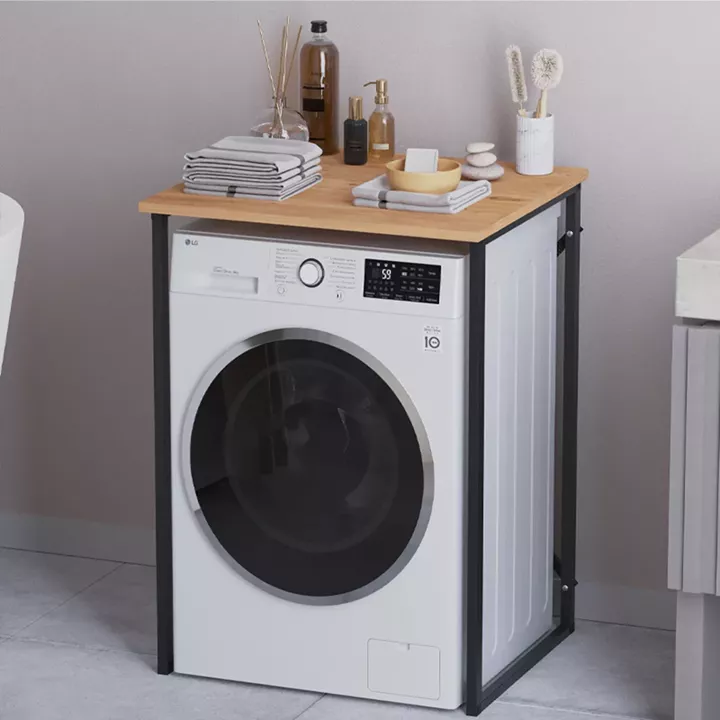 Έπιπλο πλυντηρίου Doyle Megapap χρώμα pine oak 67x60x92,8εκ.