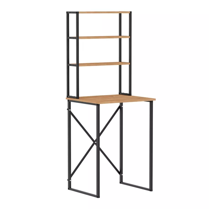 Έπιπλο πλυντηρίου Bobby Megapap χρώμα pine oak 67x60x178εκ.