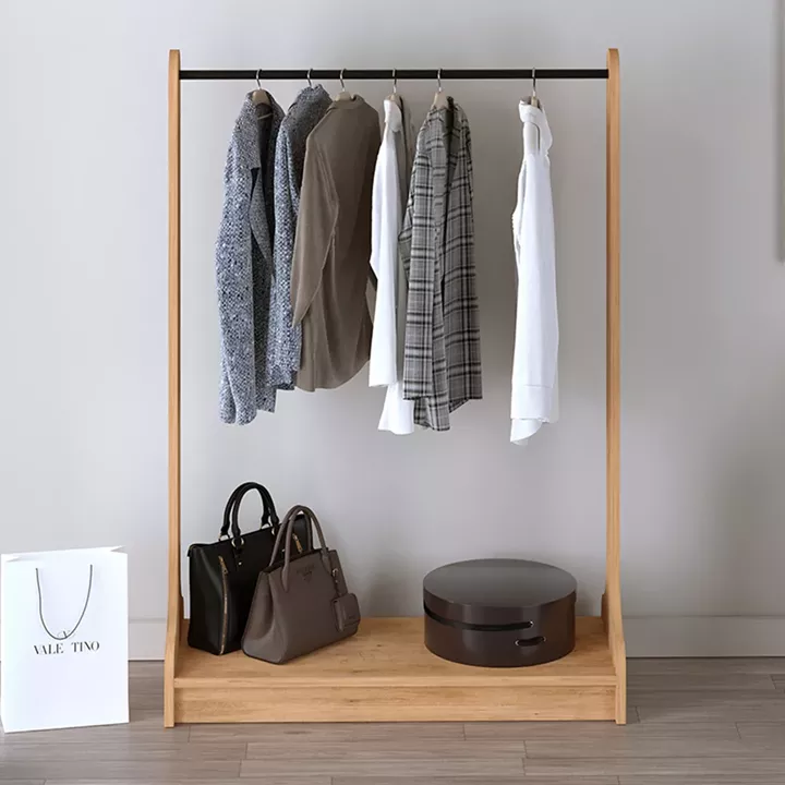 Έπιπλο εισόδου Belgum Megapap χρώμα pine oak 87,3x35x128εκ.