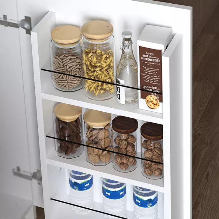 Ντουλάπι κουζίνας - μπάνιου Altay I Megapap χρώμα λευκό 97,8x44,1x91,5εκ.