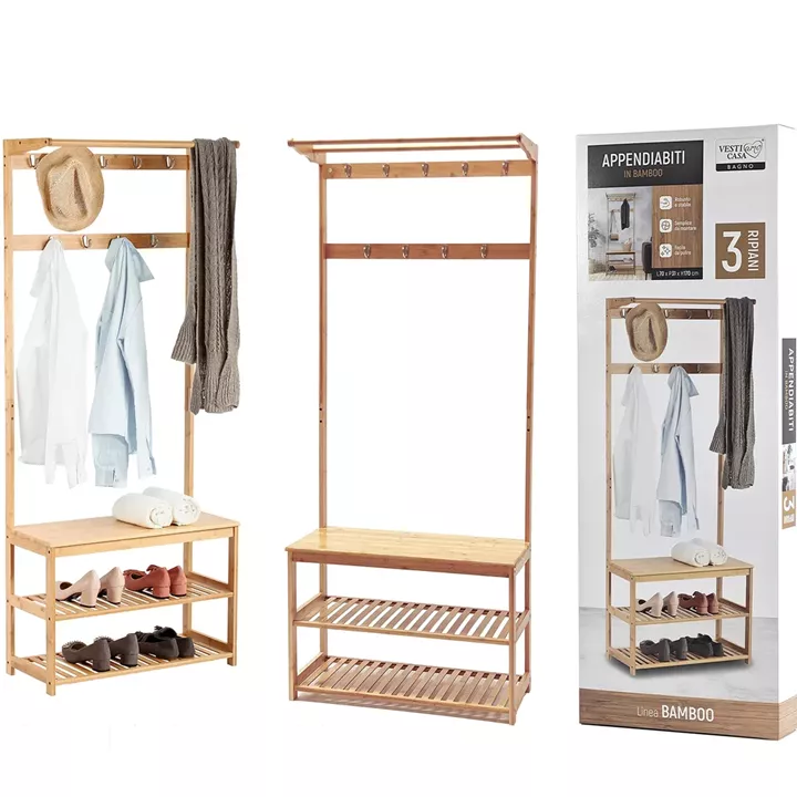 Καλόγερος ArteLibre Μπαμπού 70x31x170cm